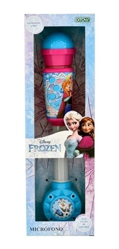 Microfono Con Luces y Sonido Frozen - Ditoys