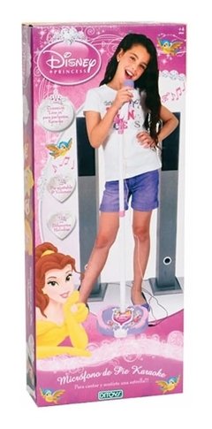 Microfono De Pie Princesas Disney - Ditoys.