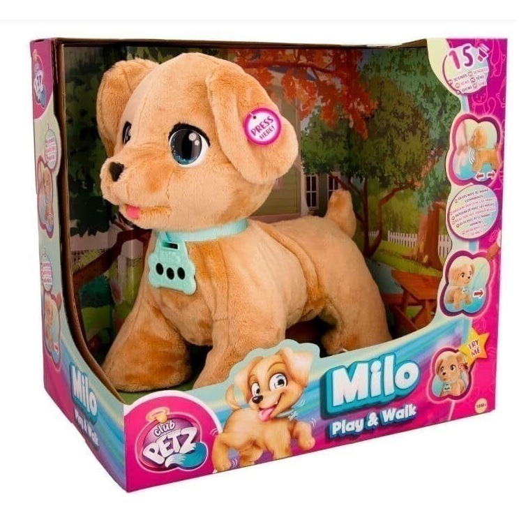 Perrito de peluche que camina shop