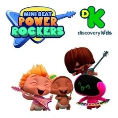 Mini Beat Power Rockers personajes con sonidos - comprar online