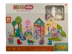 Mini villa Casita de conejitos tipo Sylvanian