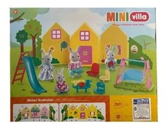 Mini villa Casita de conejitos tipo Sylvanian - comprar online