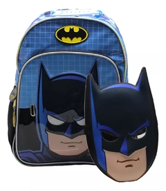 Mochila Batman Dc Con Mascara, 16 Pulgadas - Cresko. - comprar online