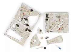 Puzzle 4D Build 223 Piezas Star Wars Nave Millennium Falcon - Spin Master. en internet