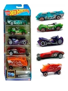 Autos Hot Wheels Pack x 5 - Mattel.