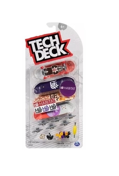 Tech Deck Skateboards Skate De Dedos X 4 Original - Spin Master. - comprar online