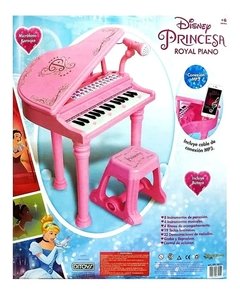 Piano Royal Disney Princesas Teclas luminosas - Ditoys en internet