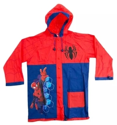 Piloto infantil para lluvia Spiderman - Wabro. en internet