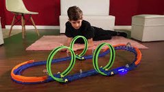 Pista De Autos Speed Tracks Glow Control Remoto - Magnific - Crawling