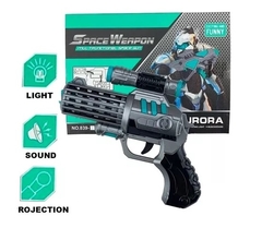 Pistola Espacial Aurora Weapon Series Con Luz Y Sonido - Jem. - Crawling