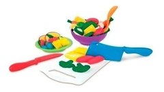 Play Doh Kitchen Cortes de Chef - Hasbro - Crawling