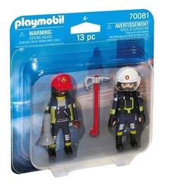 Playmobil Duo Pack Bomberos - 70081.