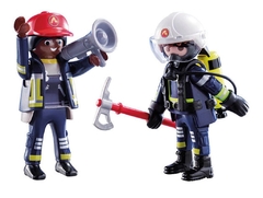 Playmobil Duo Pack Bomberos - 70081. - comprar online