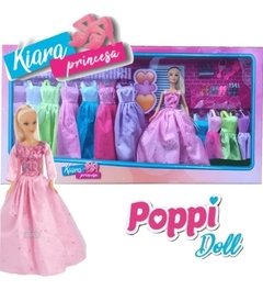 Kiara Princesa 12 Vestidos - Poppi Doll.