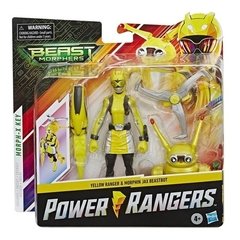 Muñeco Power Rangers Amarillo Con Accesorios - Hasbro