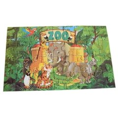 Puzzle Compacto 36 Piezas Del Zoo - Nupro - comprar online