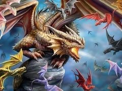 Puzzle 150 Piezas Prime 3D "Dragon Clan" - Fibro - comprar online