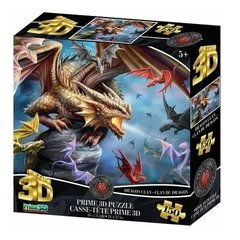 Puzzle 150 Piezas Prime 3D "Dragon Clan" - Fibro