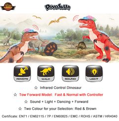 Dinosaurio T Rex a control remoto - Juguetech. - Crawling