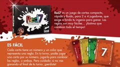 Red 7 Juego De Mesa Familiar - Buro De Juegos Original. - Crawling