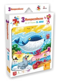 3 Rompecabezas Mundo De Cuentos Bontus - comprar online