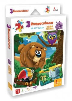 3 Rompecabezas Mundo De Cuentos Bontus - tienda online