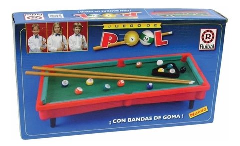 Juego de Pool Con Bandas De Goma Ruibal