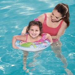 Salvavidas Flotador Estampados de Mar 51 cm - Bestway. - Crawling