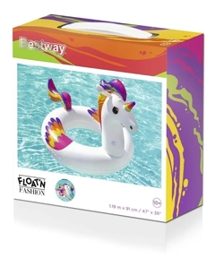 Salvavidas Unicornio 119 cm Inflable - Bestway.