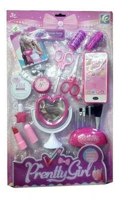 Set De Belleza Con Espejo Corazón – Prentty Girl. - comprar online