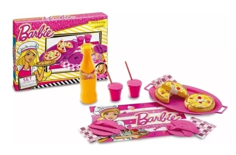 Barbie Set de Comiditas Pïzza Party - Miniplay.