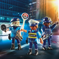 Playmobil Set 3 Figuras Policía - 70669. en internet