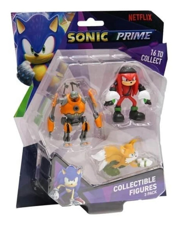 Mini Peluches Sonic Prime Coleccionables - Juguetes Vulcanita