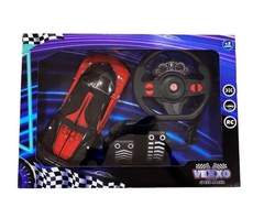 Auto Speed Racer Vexxo R/c Volante Sensor C/pedal - Crawling