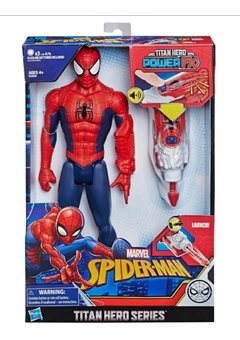 Spiderman Con Lanza Telaraña - Hasbro