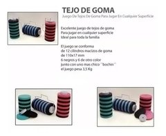 Tejos De Goma Contador, Playa, Arena, Pasto - Bisonte. - comprar online