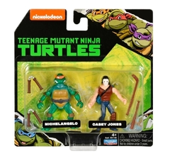 Tortugas Ninja Set Con Dos Figuras Articulada. - comprar online