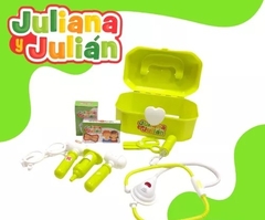 Maletín Set Médico Juliana Y Julian Con Accesorios. - comprar online