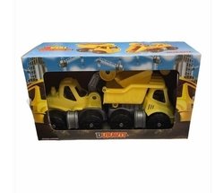 Mini Set Camion Volcador y Retro Excavadora - Duravit. - tienda online