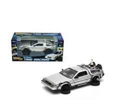 Auto Volver Al Futuro Metal 1:24 - Welly. - tienda online