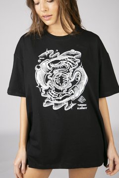 Remera Rotation Girl - tienda online