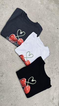 remera baby tee cherry - comprar online