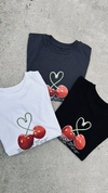 remera baby tee cherry