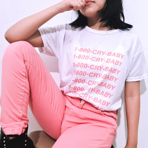 Remera - 1 800 cry baby