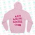 Buzo de algodón rosa - Anti Social Social Club - comprar online