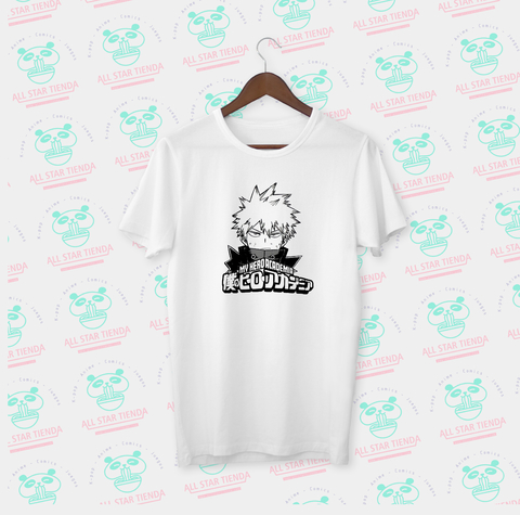 Remera - Boku no hero - bakugou - Kacchan