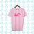 Remera de algodón rosa - barbie - comprar online