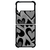 Funda para Samsung Z Flip - Corazones negros - comprar online