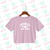 Crop top rosa - brooklyn - comprar online