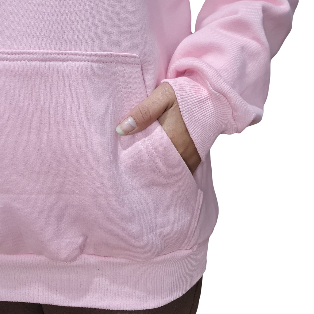 Buzo de frisa rosa Anti Social Social Club
